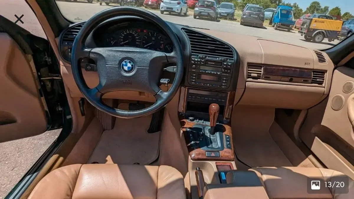 Gebraucht BMW 328 Sport Line 193 PS (141 kW) 2000 Grün Cabrio