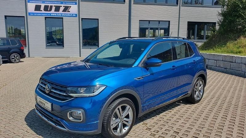Blau Gebraucht 2024 VW T-Cross R-line SUV | 25.590 € (Fairer Preis) - Bild 1/4