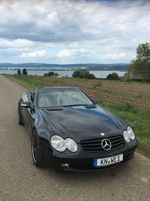 Gebraucht Mercedes SL500 306 PS (225 kW) 2002 Schwarz Cabrio