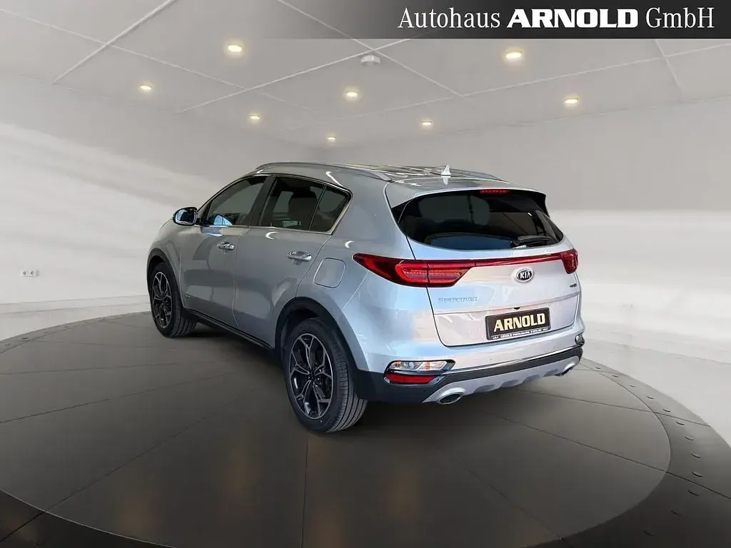 Gebraucht Kia Sportage GT-Line 136 PS (100 kW) 2019 Sparklingsilber (metallic) SUV