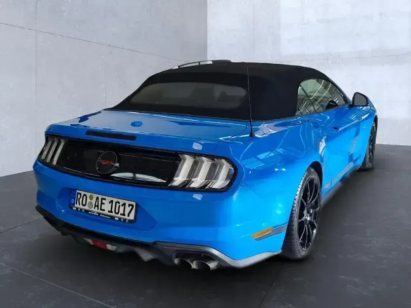 Gebraucht Ford Mustang GT Convertible 449 PS (330 kW) 2024 Grabber blue (blau) Cabrio