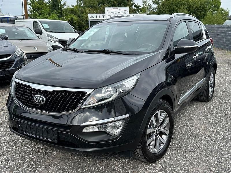 Schwarz Gebraucht 2016 Kia Sportage DREAM-TEAM Edition SUV | 9.990 € (Superpreis) - Bild 1/4