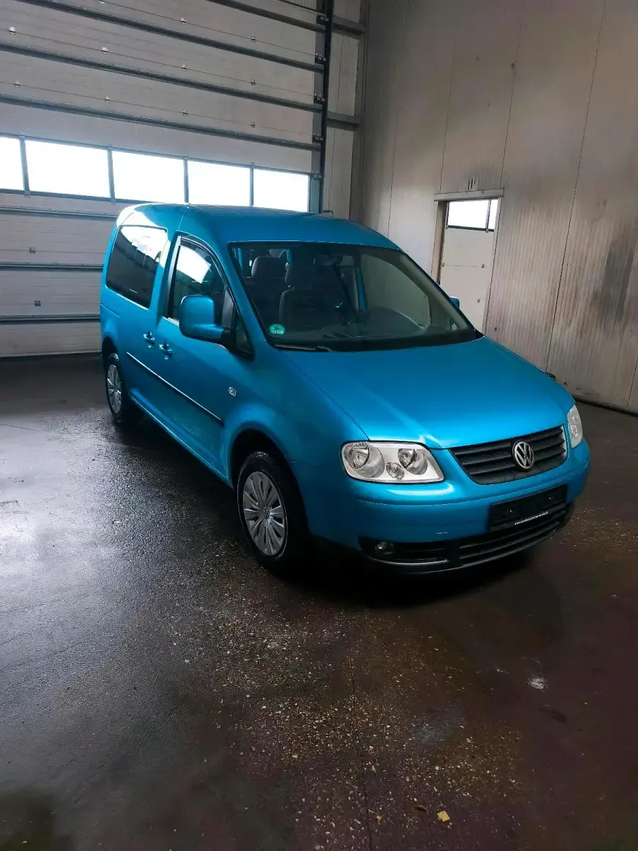 Gebraucht VW Caddy 106 PS (77 kW) 2007 Blau Van / Kleinbus