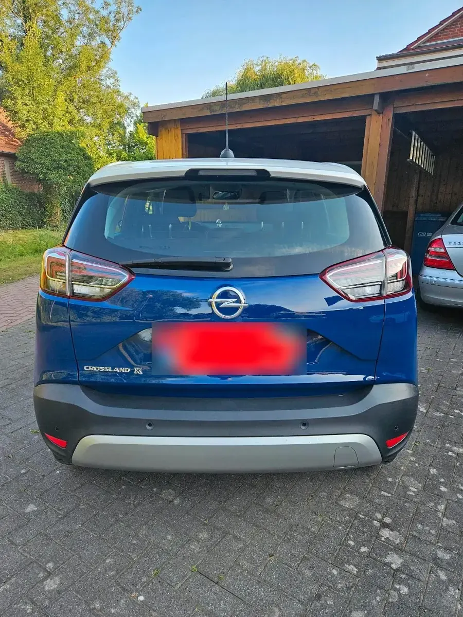Gebraucht Opel Crossland 83 PS (61 kW) 2019 Blau SUV