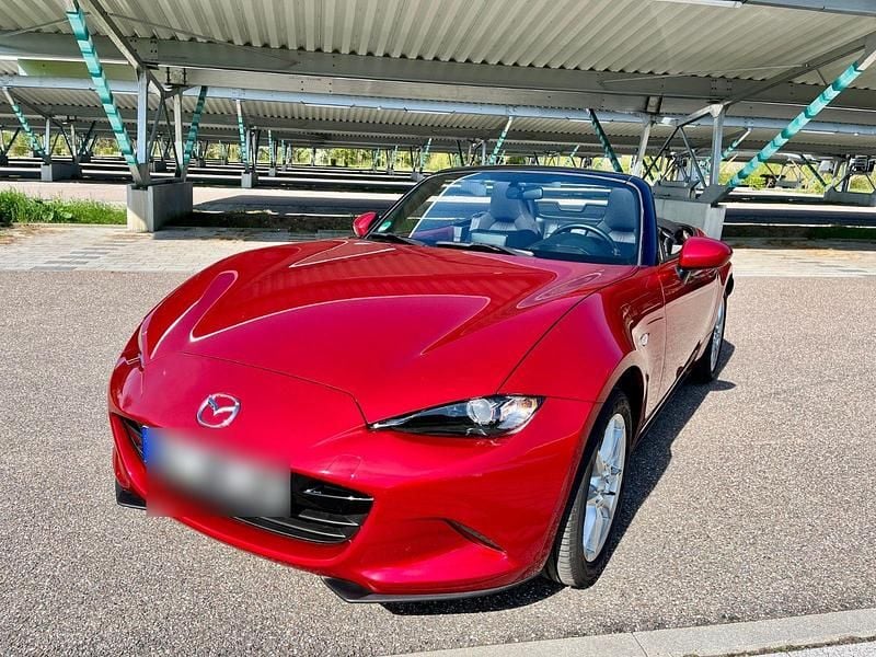 Usata Mazda MX5 131 CV (96 kW) 2016 Rosso Cabrio