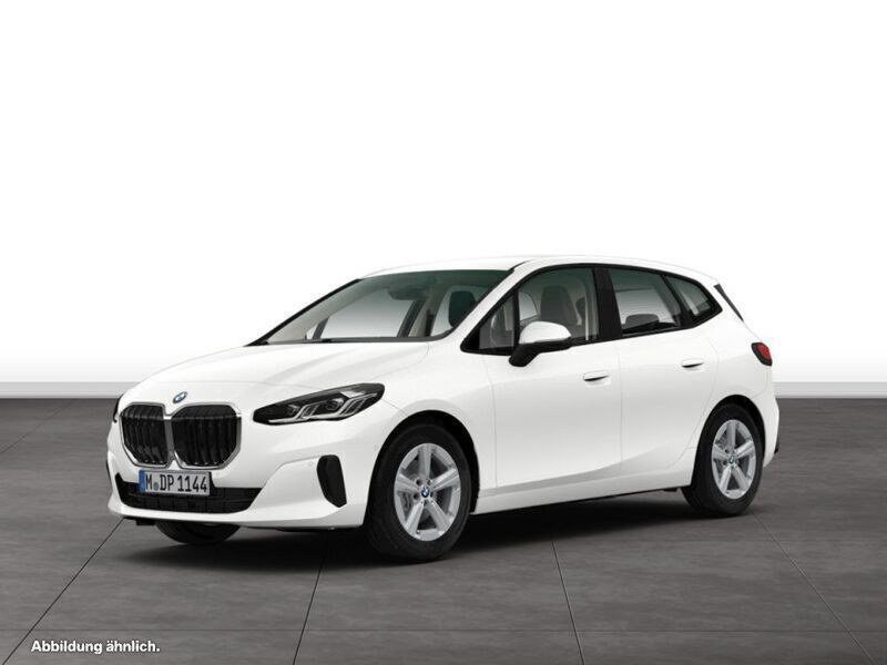 Mineralweiß metallic Gebraucht 2024 BMW 218 Active Tourer Luxury Line Van / Kleinbus | 35.594 € (Guter Preis) - Bild 1/4