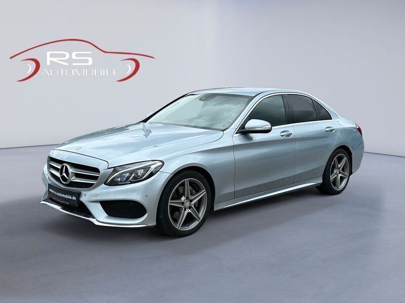 Silber Gebraucht 2014 Mercedes C200 AMG Limousine | 16.990 € (Fairer Preis) - Bild 1/4