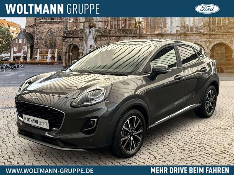 Magneticgrau (metallic) Gebraucht 2021 Ford Puma Titanium X SUV | 17.950 € (Fairer Preis) - Bild 1/4