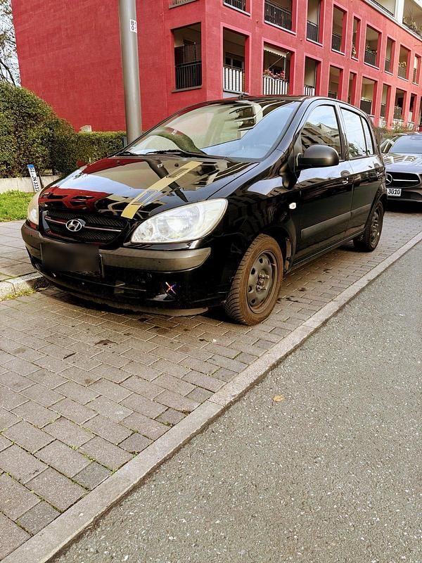 Schwarz Gebraucht 2007 Hyundai Getz Kleinwagen | 1.350 € - Bild 1/4