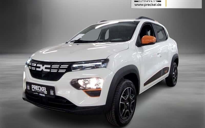 Kaolin weiß Gebraucht 2023 Dacia Spring Essentiel Kleinwagen | 12.270 € (Guter Preis) - Bild 1/4