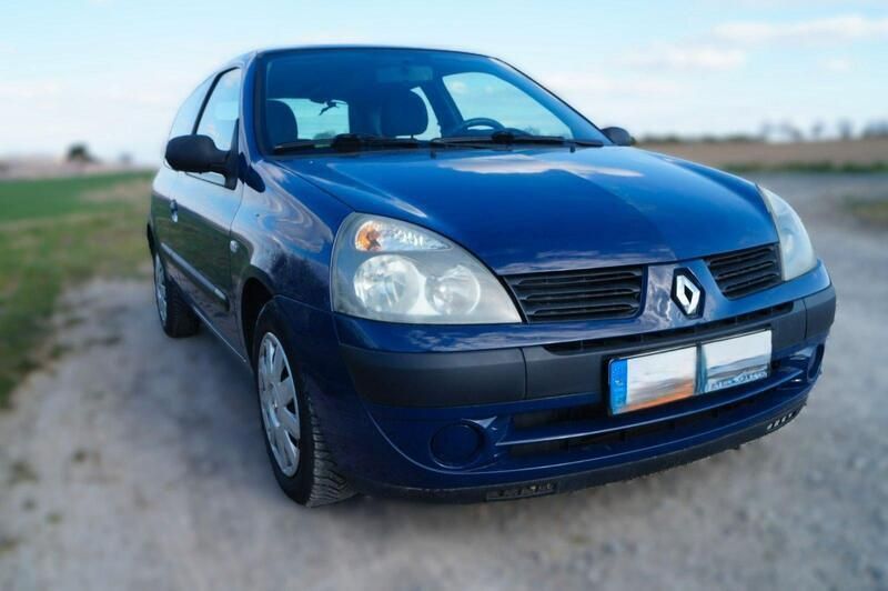 Blau Gebraucht 2004 Renault Clio II Kleinwagen | 1.000 € (Superpreis) - Bild 1/4