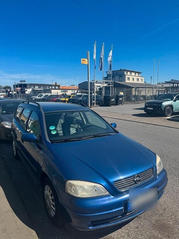 Gebraucht Opel Astra 116 PS (85 kW) 2002 Blau Kombi