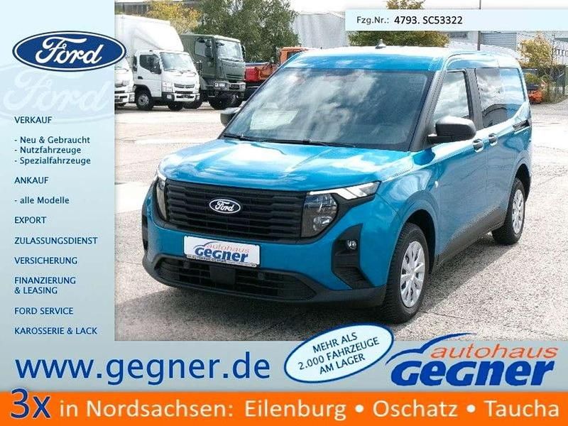 Digital aqua blue metallic Neu 2025 Ford Transit Trend Van / Kleinbus | 21.840 € (Fairer Preis) - Bild 1/4