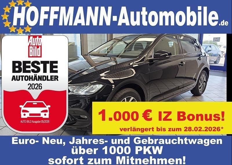 Neu VW Polo Life 95 PS (69 kW) 2026 Schwarz Limousine