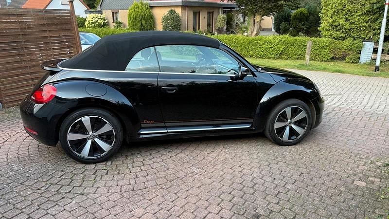 Schwarz Gebraucht 2014 VW Beetle Cup Cabrio | 9.950 € (Superpreis) - Bild 1/4