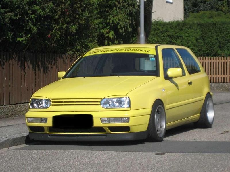Gebraucht VW Golf III GT 101 PS (74 kW) 1996 Gelb Limousine
