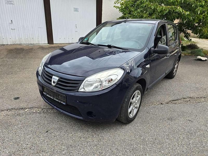 Blau Gebraucht 2010 Dacia Sandero Basis Kleinwagen | 990 € - Bild 1/4