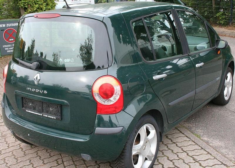 Gebraucht Renault Modus Authentique 88 PS (64 kW) 2005 Grün Van / Kleinbus