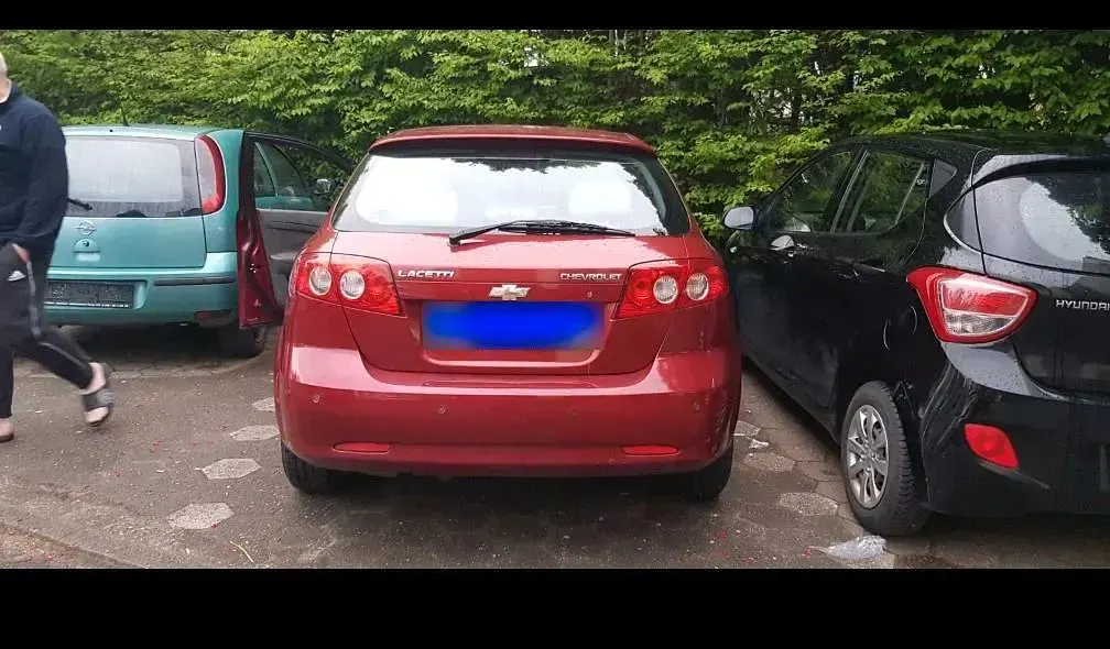 Gebraucht Chevrolet Lacetti CDX 121 PS (88 kW) 2008 Rot Kleinwagen