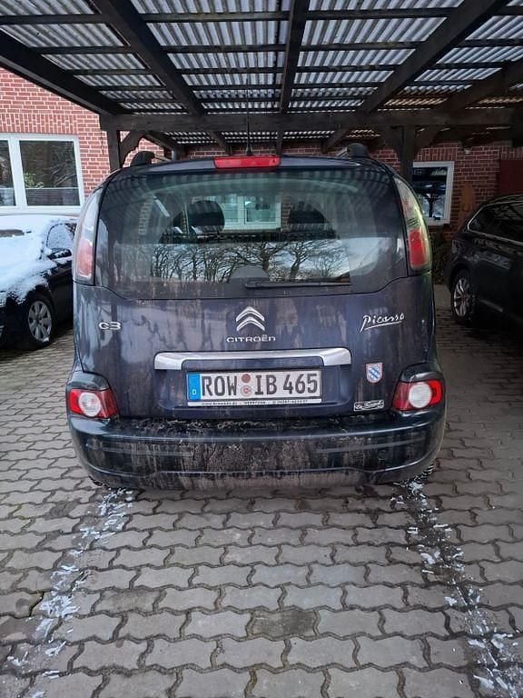 Gebraucht Citroën C3 Picasso Tendance 92 PS (67 kW) 2013 Blau Van / Kleinbus