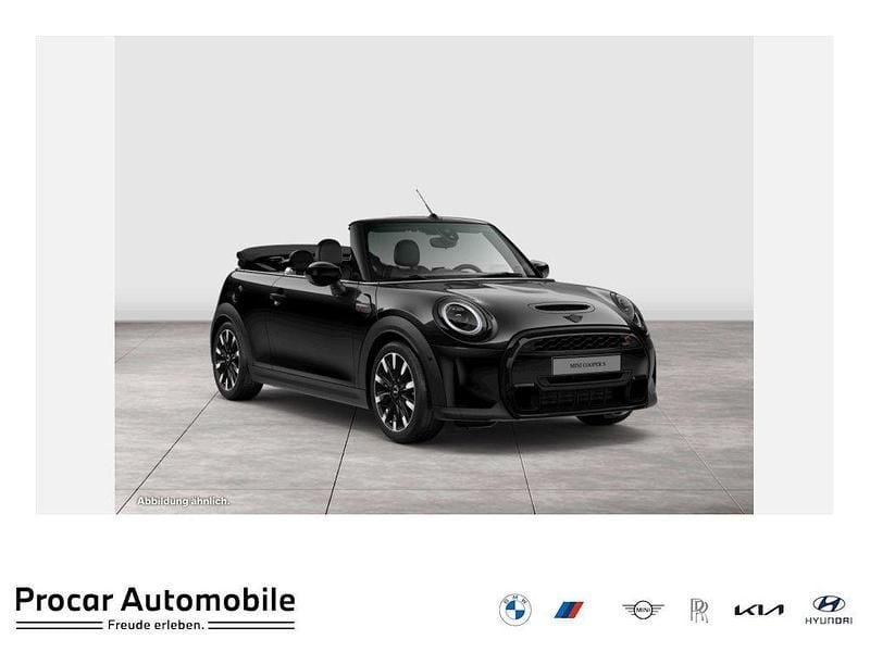 Schwarz Gebraucht 2023 Mini John Cooper Works Cabriolet Cabrio | 30.890 € (Guter Preis) - Bild 1/4