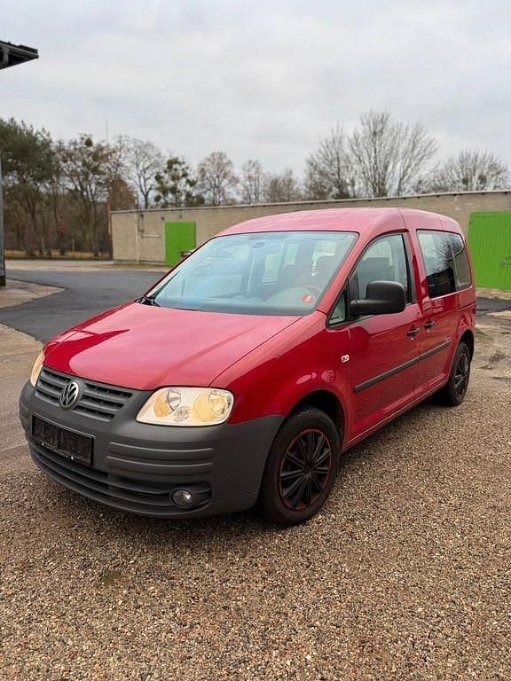 Gebraucht VW Caddy Life 109 PS (80 kW) 2010 Rot Van / Kleinbus