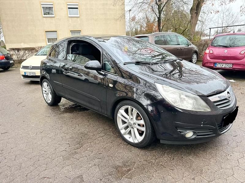 Gebraucht Opel Corsa 2007 Schwarz Kleinwagen