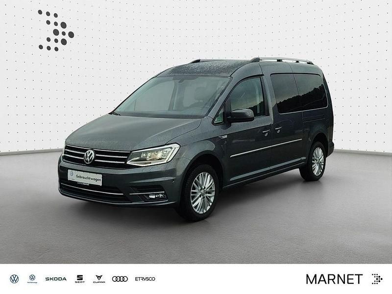 Grau Gebraucht 2020 VW Caddy Maxi Highline Van / Kleinbus | 26.930 € (Superpreis) - Bild 1/4