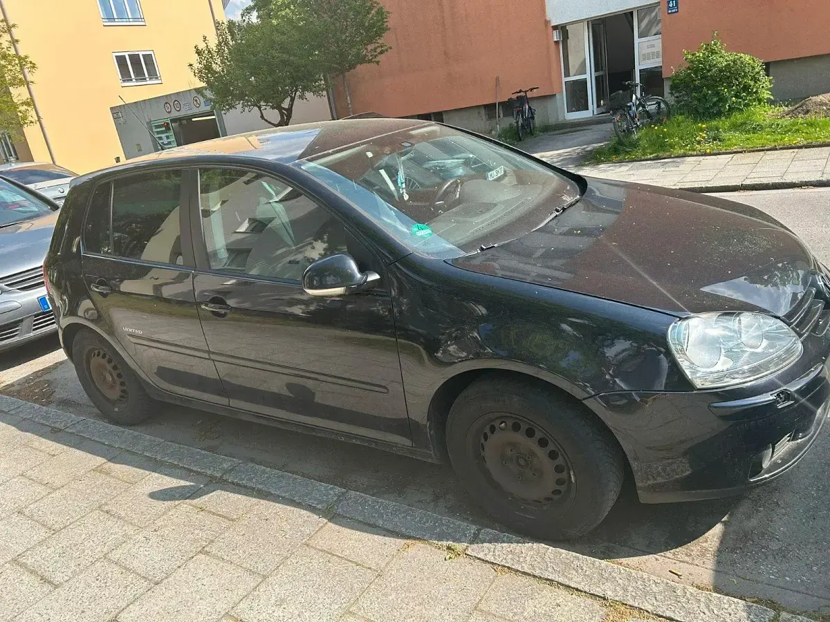 Gebraucht VW Golf V 2008 Schwarz Limousine