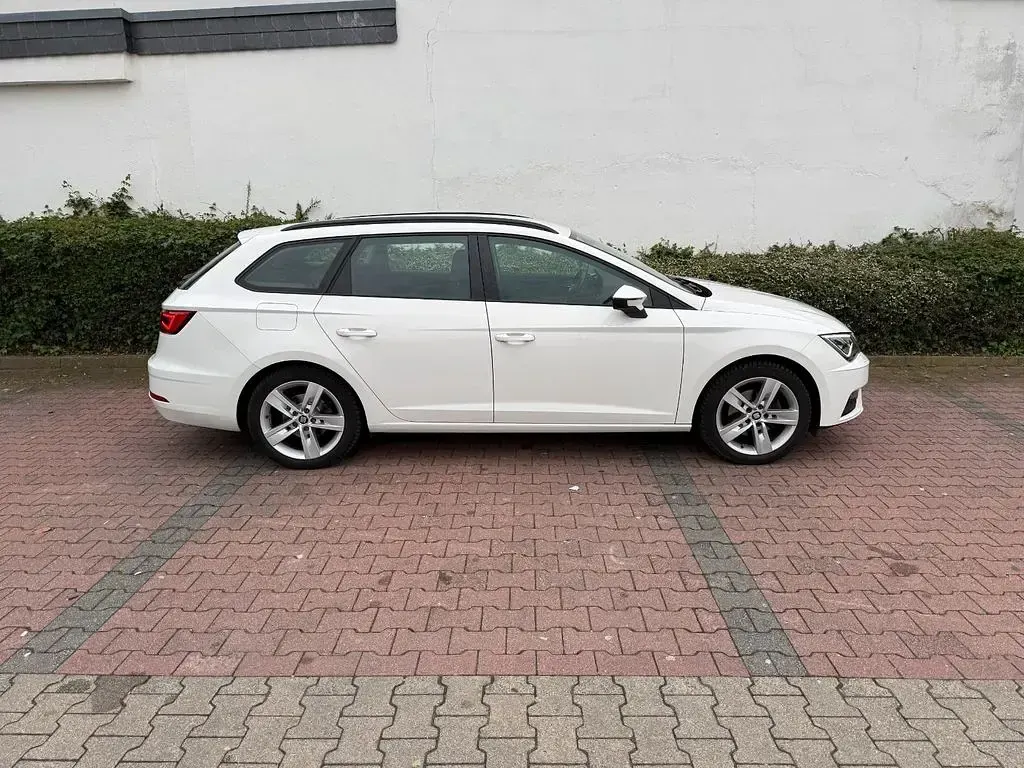 Gebraucht Seat Leon ST 110 PS (80 kW) 2017 Weiß Kombi