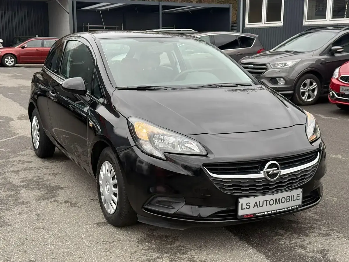 Gebraucht Opel Corsa Selection 69 PS (50 kW) 2016 Schwarz Kleinwagen
