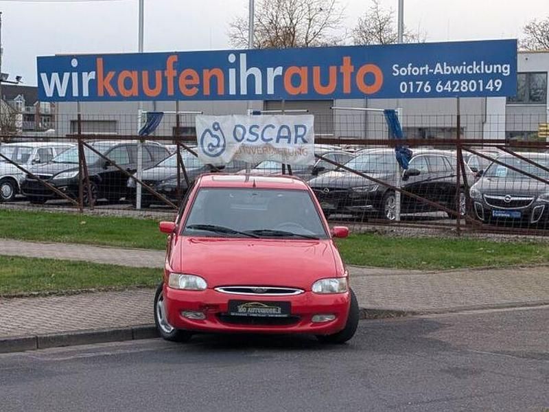 Gebraucht Ford Escort Ghia 90 PS (66 kW) 1996 Rot (metallic) Limousine