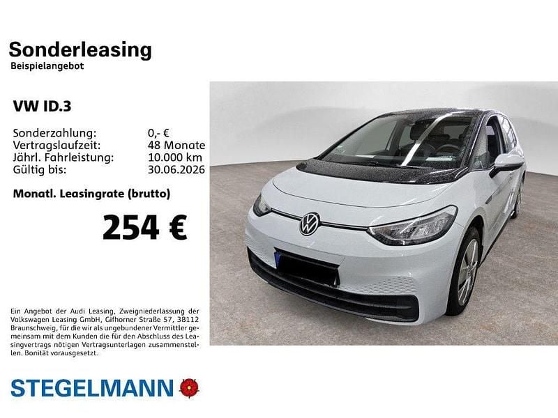 Gebraucht VW ID.3 Pure 110 kW (150 PS) 2022 Weiß Kleinwagen
