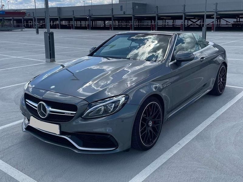 Silber Gebraucht 2017 Mercedes C63 AMG AMG Cabrio | 59.880 € (Guter Preis) - Bild 1/4