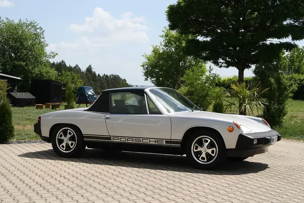 Gebraucht Porsche 914 95 PS (69 kW) 1975 Silber Cabrio