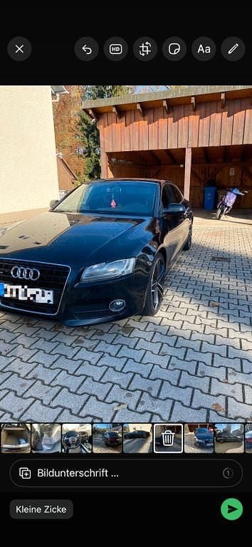Gebraucht Audi A5 Sportback 239 PS (175 kW) 2011 Schwarz Kleinwagen
