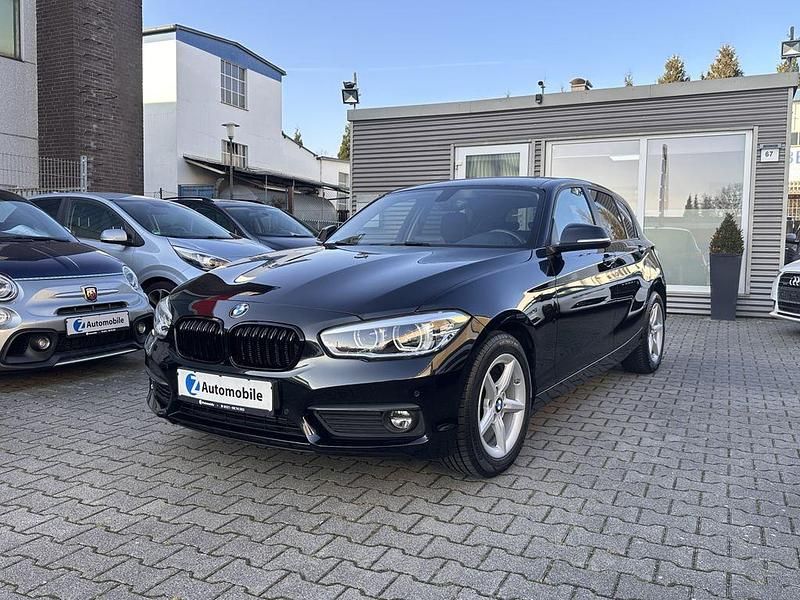 Gebraucht BMW 116 Advantage 109 PS (80 kW) 2018 Black sapphire metallic Kleinwagen