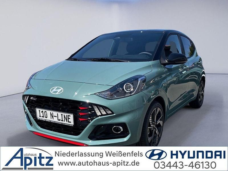 Grün Neu 2025 Hyundai i10 N Line Kleinwagen | 22.490 € (Etwas zu teuer) - Bild 1/4