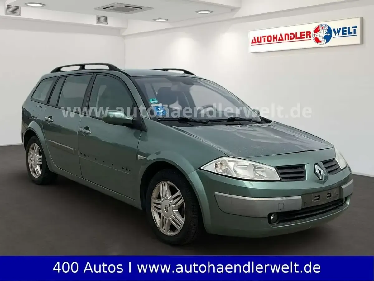 Gebraucht Renault Mégane GrandTour Authentique 113 PS (83 kW) 2004 Grün Kombi