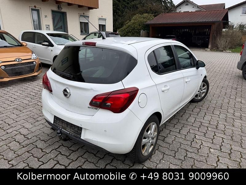 Gebraucht Opel Corsa Edition 90 PS (66 kW) 2015 Weiß Kleinwagen
