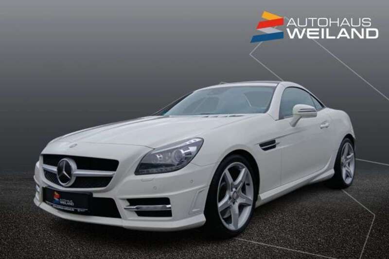 Calcite white uni paint Gebraucht 2012 Mercedes SLK250 Cabrio | 25.900 € (Teuer) - Bild 1/4