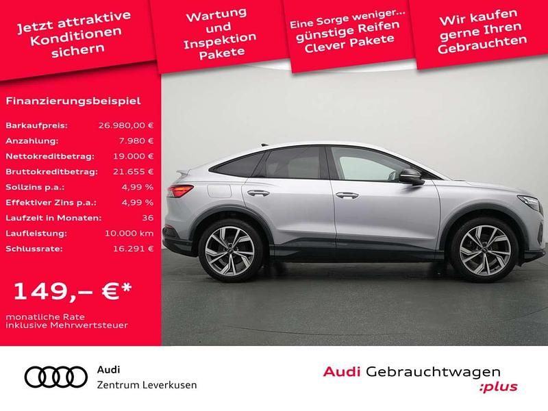 Gebraucht Audi Q4 e-tron 125 kW (170 PS) 2022 Florettsilber SUV