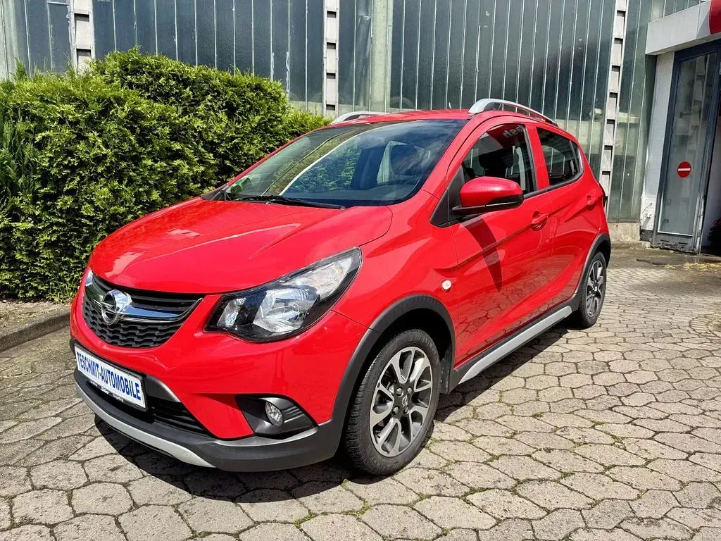 Gebraucht Opel Karl Rocks 75 PS (55 kW) 2017 Rot Kleinwagen