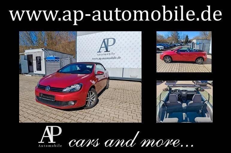 Gebraucht VW Golf Cabriolet Comfortline 105 PS (77 kW) 2012 Rot Cabrio