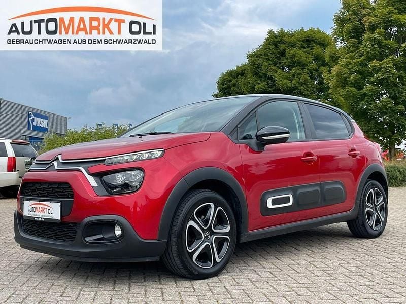 Rot Gebraucht 2021 Citroën C3 Feel Kleinwagen | 10.790 € (Guter Preis) - Bild 1/4