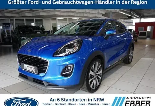 Gebraucht Ford Puma Titanium X 155 PS (114 kW) 2021 Blau SUV