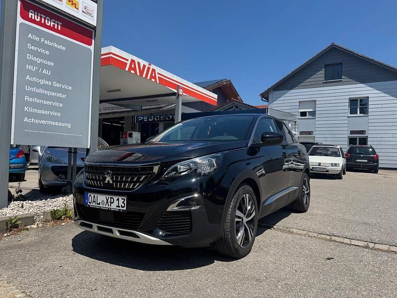 Schwarz Gebraucht 2018 Peugeot 3008 Allure SUV | 16.999 € (Teuer) - Bild 1/4