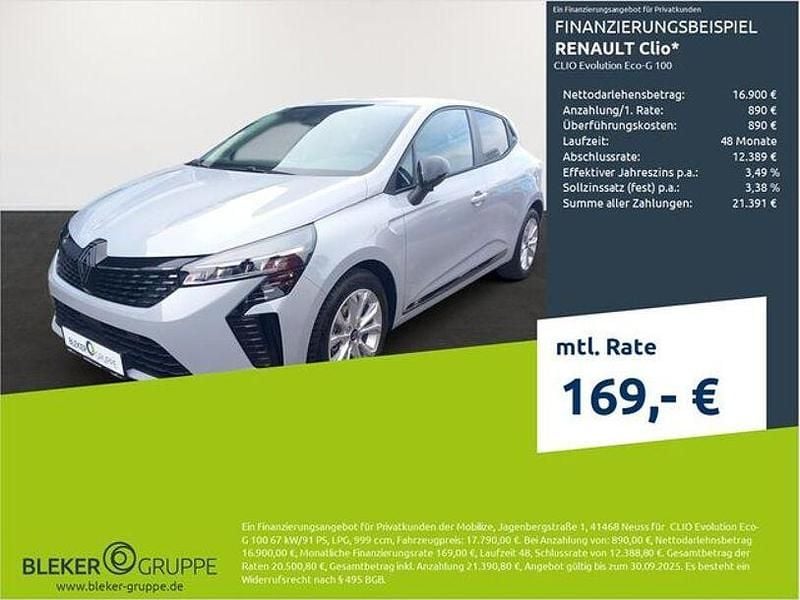 Rafalegrau Gebraucht 2024 Renault Clio V Evolution Kleinwagen | 16.290 € (Guter Preis) - Bild 1/3