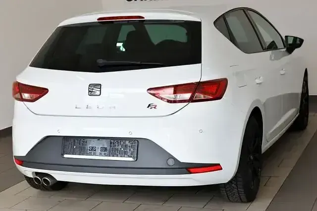 Usata Seat Leon FR 150 CV (110 kW) 2017 Bianco Berlina