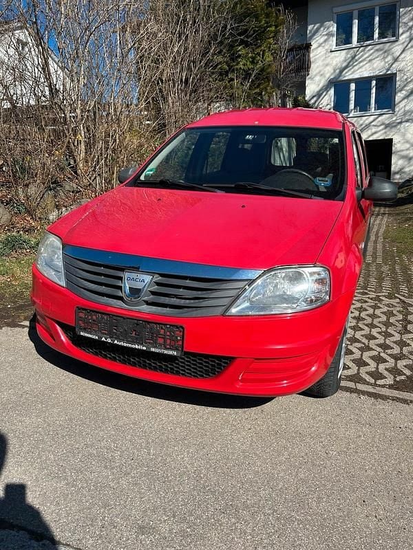 Gebraucht Dacia Logan 87 PS (63 kW) 2009 Rot Kombi